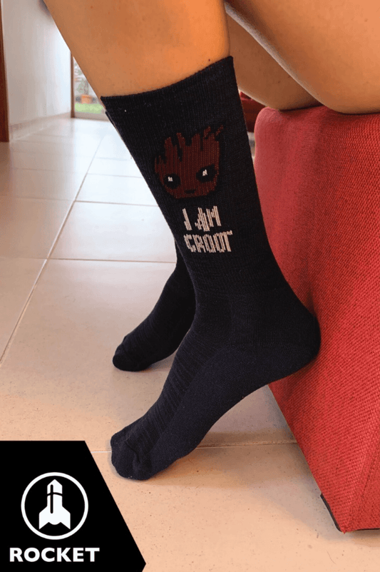 Calcetines "Yo Soy Groot" Rocket - Aventura Cósmica