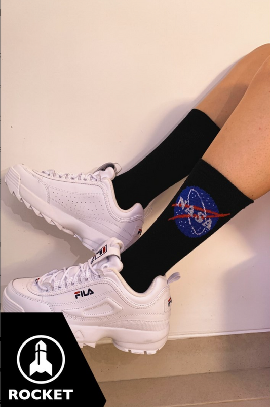 Calcetines "NASA" Rocket - ¡A tus pies, la historia del espacio!