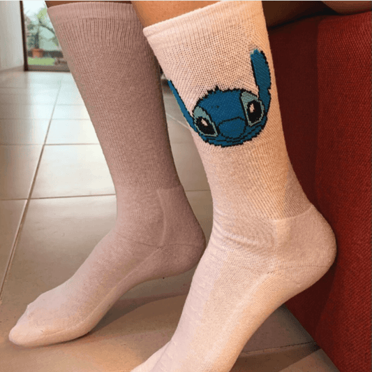 Calcetines Stitchy Suaves - 100% Algodón Lilo & Stitch