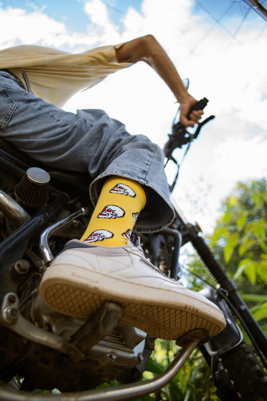 Calcetines "Rock & Calavera" Rocket - Actitud Imparable