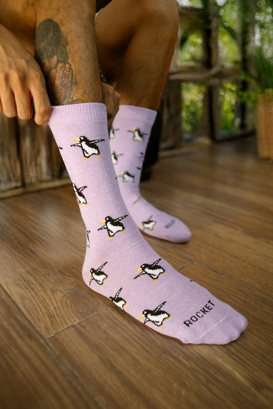 Calcetines "Pingüinitos Adorables" Rocket - Pasitos Felices
