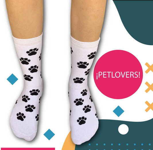 Calcetines Huellitas "Mi Mejor Amigo" - Estilo Pet Lover